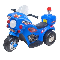 Police Ride on Bike (Blue)